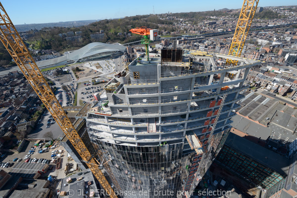 tour des finances à Liège